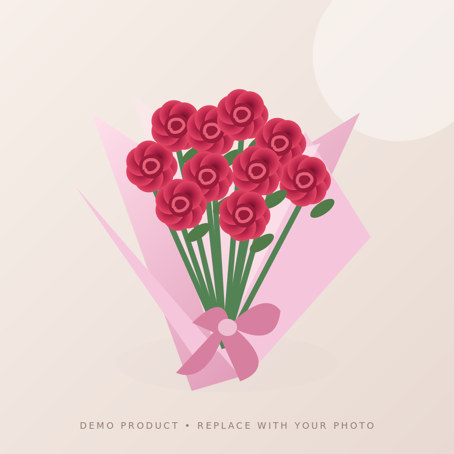 Demo Mini Rose Bunch